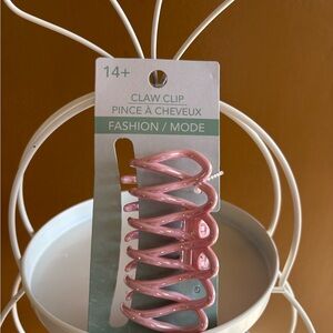 New Pink Claw Hair Clip